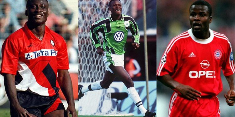 Top five Ghanaian footballers who took the German Bundesliga by storm