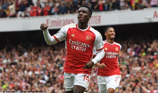 Arsenal turn down Crystal Palace first offer to sign Ghana target Eddie Nketiah