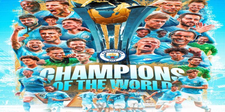 Record-breaking Man City thrash Fluminese to win the FIFA Club World Cup