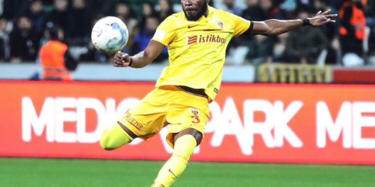 Ghanaian defender Joseph Attamah Larweh shines as Kayserispor secure 2-0 victory over Pendikspor in Turkish Super Lig