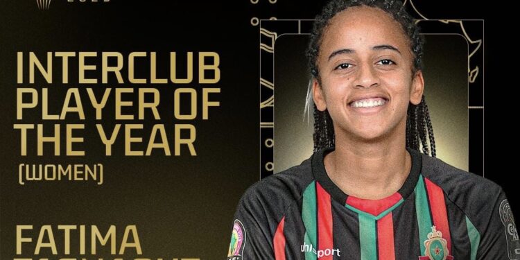 2023 CAF Awards: AS FAR winger Fatima Tagnaout named Women’s Interclub Player of the Year