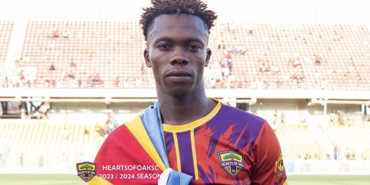 Congolese striker Kashala Ramos requests for contract termination at Hearts of Oak
