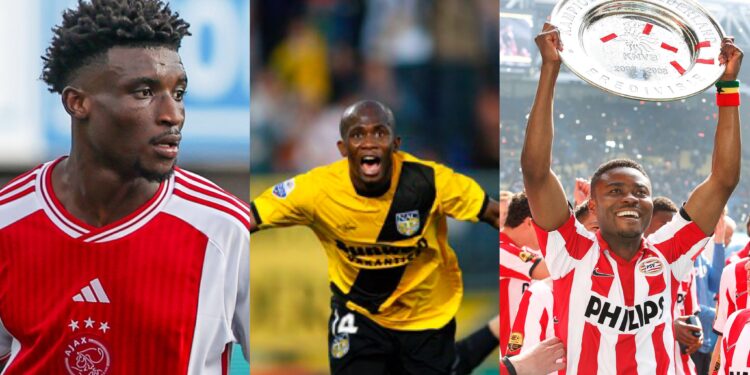 Top 5 Ghanaian players who took the Dutch Eredivisie by storm