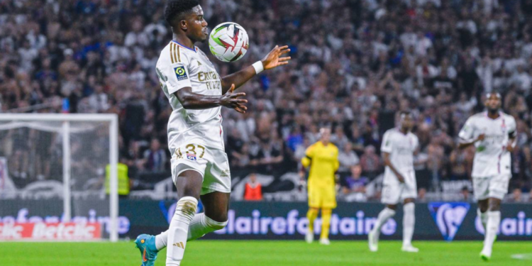 Ernest Nuamah’s assist not enough as Lyon slip further into relegation