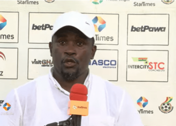 Berekum Chelsea coach Christopher Ennin expresses displeasure with officiating in Kotoko Defeat