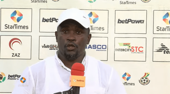 Berekum Chelsea coach Christopher Ennin expresses displeasure with officiating in Kotoko Defeat