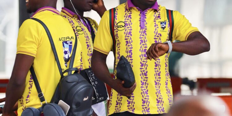 PHOTOS: Medeama arrive in Tanzania for Champions League clash against Young Africans