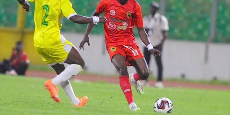 Asante Kotoko’s triumph continues, secure third consecutive victory with 1-0 win over Berekum Chelsea