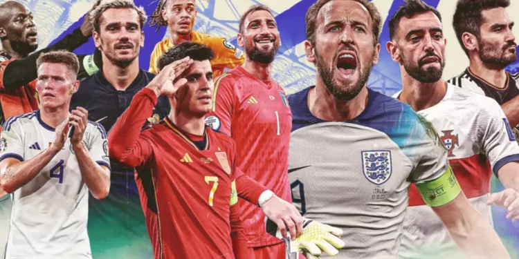 EURO 2024 Draw: England draws Denmark, France faces Netherlands