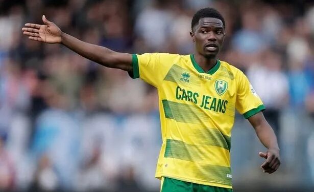 Ghanaian defender Jamal Amofa scores as Go Ahead Eagles hold Excelsior in Rotterdam