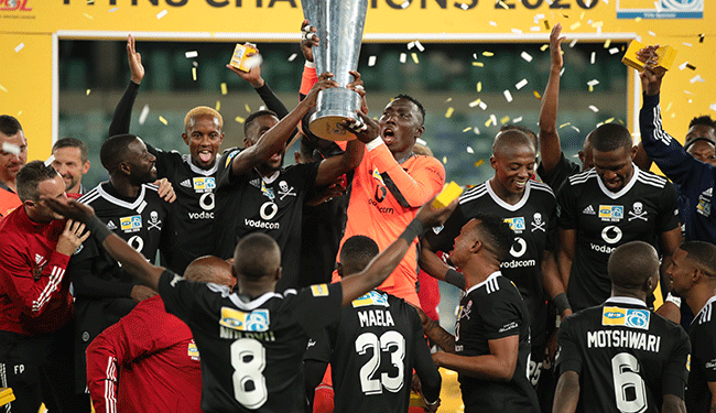 Richard ofori’s ten club mates at Orlando pirates in Bafana Bafana’s preliminary squad for AFCON