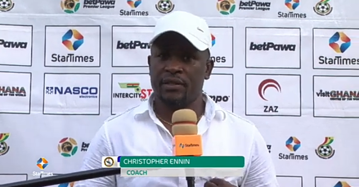 “The referee did not make the game the way it was supposed to go”, Christopher Ennin