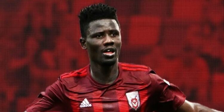 Ghanaian forward Ropapa Mensah delighted to sign new deal with Chattanooga Red Wolves