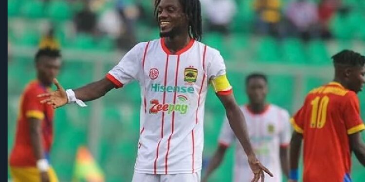Asante Kotoko midfield-gem Richmond Lamptey focused despite calls for Black Stars inclusion