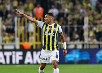 Ghana stalwart defender Alexander Djiku reacts to his masterclass against Galatasaray for Fenerbahce