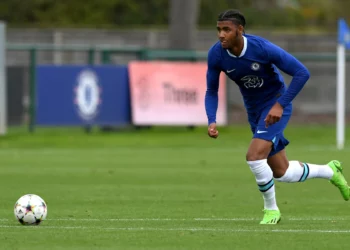 Ghanaian defender Travis Akomeah captains Chelsea U-18 to a commanding 9-1 victory over West Bromwich Albion