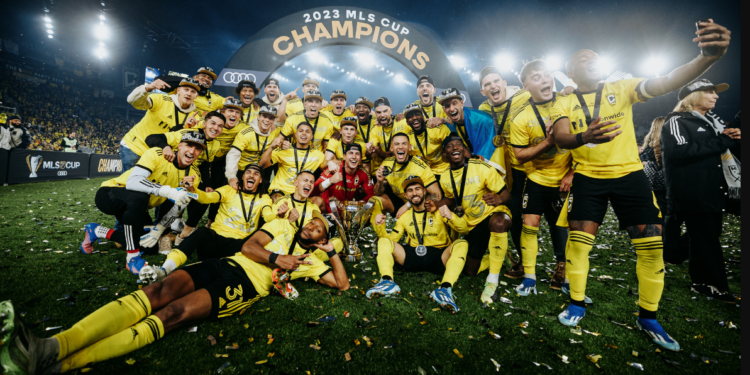 VIDEO: Ghana winger Yaw Yeboah scores crucial goal as Columbus Crew win 2023 MLS Cup
