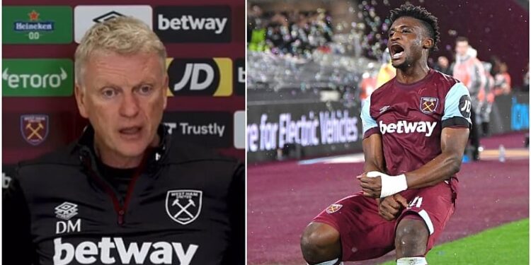 David Moyes- “It was great for Mohamed Kudus to score two really good goals for his country”