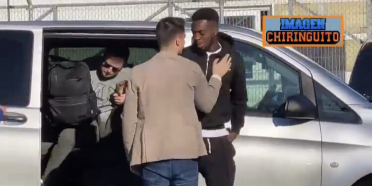 VIDEO: Inaki Williams arrives in Athletic Bilbao’s camp ahead of Barcelona clash