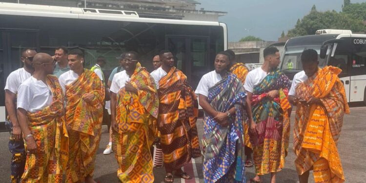 Ghana lands in Cote d’Ivoire in style ahead of AFCON 2023