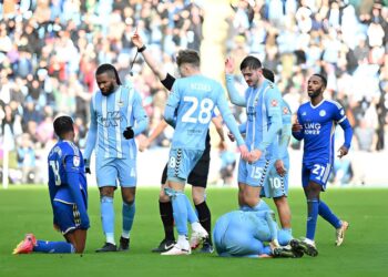 Ghana’s teen sensation Fatawu Issahaku red carded in Leicester City defeat at Coventry