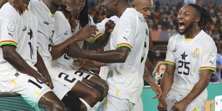2023 AFCON: Ghana draw against Egypt after conceding two sloppy goals