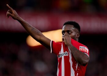 Video: Watch Ghanaian forward Inaki Williams strike for Athletic Bilbao in win over Barcelona