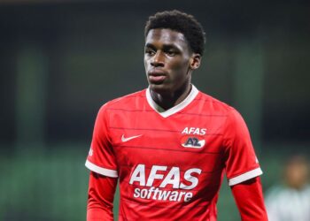 Ghanaian young forward Ernest Poku on target for AZ Alkmaar