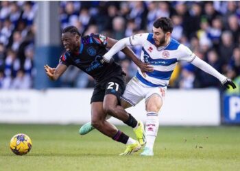 Ghanaian midfielder Alex Matos shines in Huddersfield’s clash against QPR