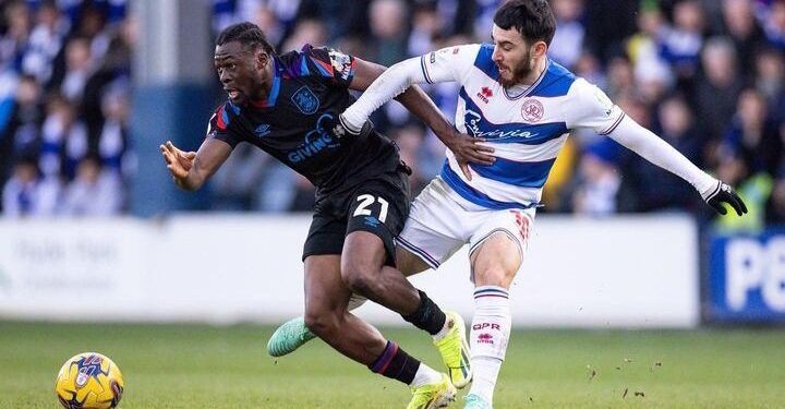 Ghanaian midfielder Alex Matos shines in Huddersfield’s clash against QPR