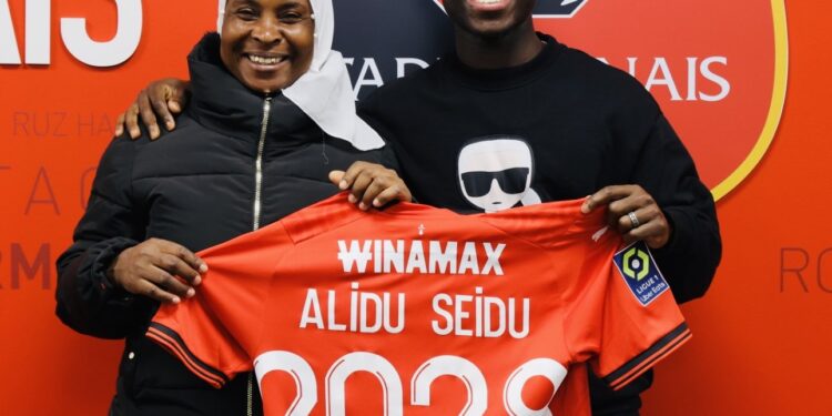 Ghana’s Black Stars defender Alidu Seidu shares excitement after joining Rennes from Clermont Foot