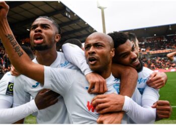 Ghana captain Andre Ayew charges Le Havre teammates for full focus after dramatic draw at Lorient