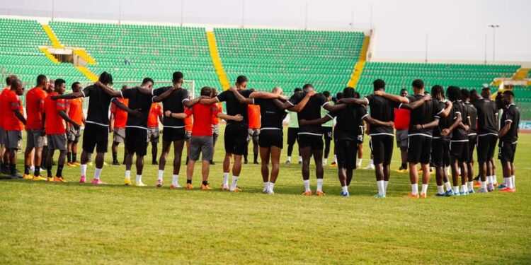 PHOTOS: Black Stars wrap up Kumasi camping, set to depart Ghana today for Côte d’Ivoire