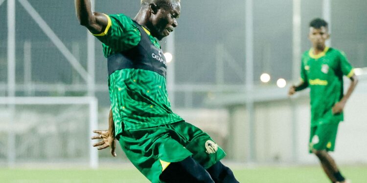 Ghanaian forward, Augustine Okrah Starts training for his new Tanzanian side