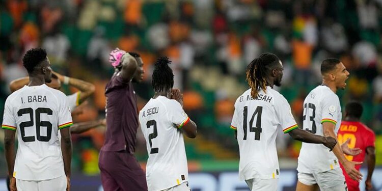 2023 AFCON: Ghana 2-2 Mozambique – Lackluster Black Stars bow out against Non-Football nation