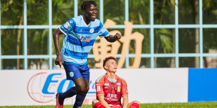 Ghanaian forward Nassam Yakubu bags brace in Hong Kong Rangers’ win over Resources Capital