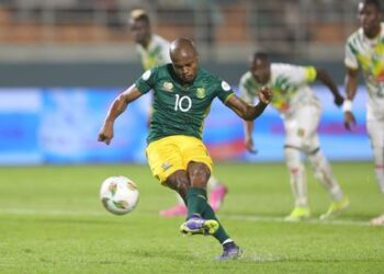 Percy Tau issues an apology to South Africans for missing a penalty against Mali