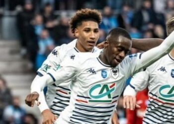 Ghanaian forward Godson Kyeremeh scores in Coupe de France for Caen