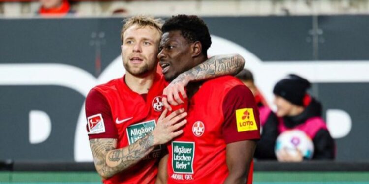 Ghanaian forward Ragnar Ache bags brace for Kaiserslautern against Schalke 04