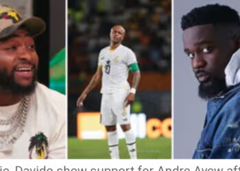 Top African musicians David, Sarkodie throws support behind Andre Ayew following AFCON backlash