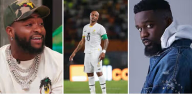 Top African musicians David, Sarkodie throws support behind Andre Ayew following AFCON backlash
