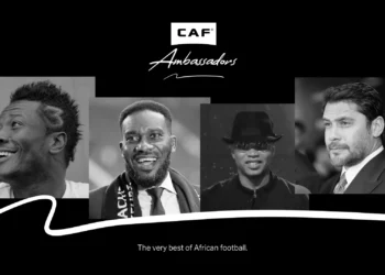 Asamoah Gyan nominated among the four ambassadors for the new CAF Ambassadors Programme