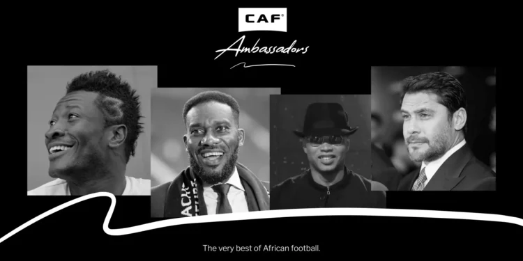 Asamoah Gyan nominated among the four ambassadors for the new CAF Ambassadors Programme