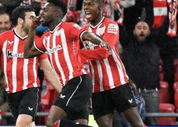 Inaki Williams scores, assists his brother Nico as Athletic Bilbao thrash Atletico Madrid in Copa del Rey