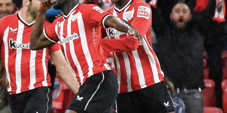 Inaki Williams scores, assists his brother Nico as Athletic Bilbao thrash Atletico Madrid in Copa del Rey