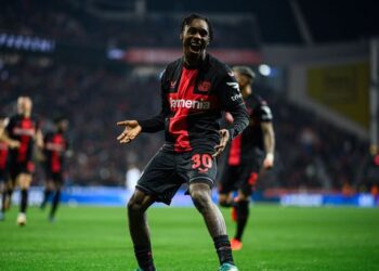 Ghanaian defender Jeremie Frimpong scores as Leverkusen thrash Bayern Munich
