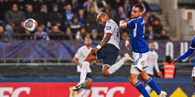 Ghana captain Andre Ayew continues scoring streak with spectacular header for Le Havre against Strasbourg in Coupe de France