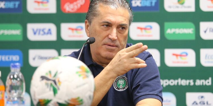 “it’s a 50-50 final, there are no favourites,” Nigeria head coach Jose Peseiro