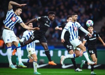 Ghanaian defender Daniel Heber shines in FC Magdeburg’s clash against Hertha Berlin