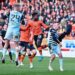 Dundee United coach Jim Goodwin applauds Mathew Anim Cudjoe for outstanding performance in comeback victory against Queens Park